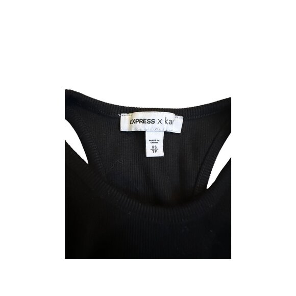 Fitted Ribbed High Neck Tank - Picture 3 of 4